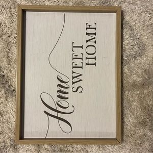 Home Sweet Home Sign